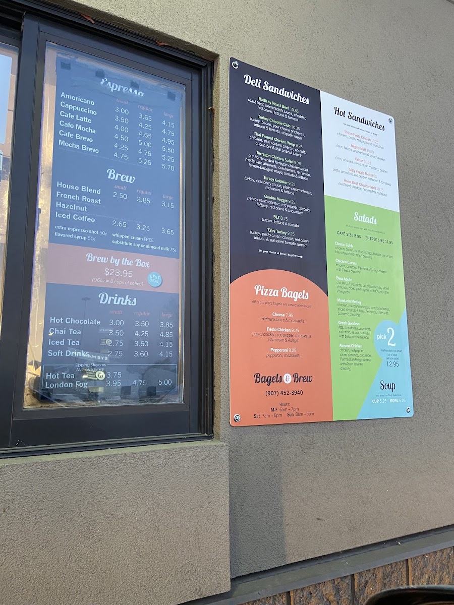 Menu Bagels & Brew-6