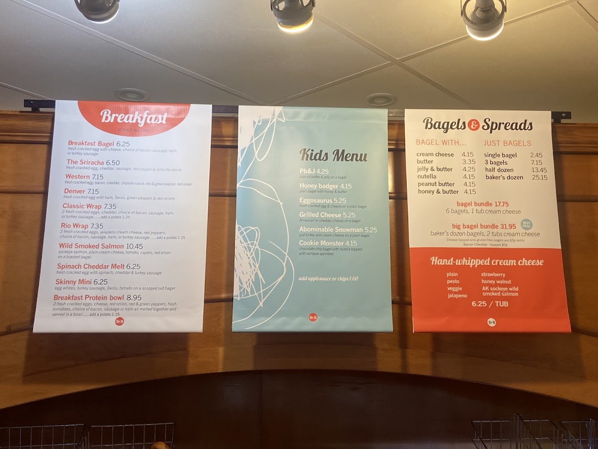 Menu Bagels & Brew-8
